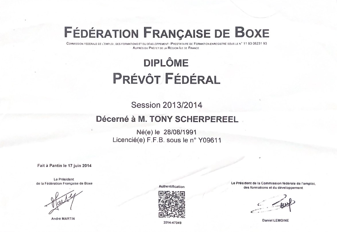 prevot fédéral