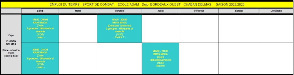 Planning Chaban Delmas