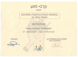 Initiateur en Krav Maga