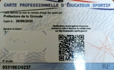 Tello carte educateur sportif