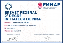 Diplôme enseignement MMA