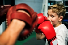 Boxe Enfant à l'école ADAM Bordeaux